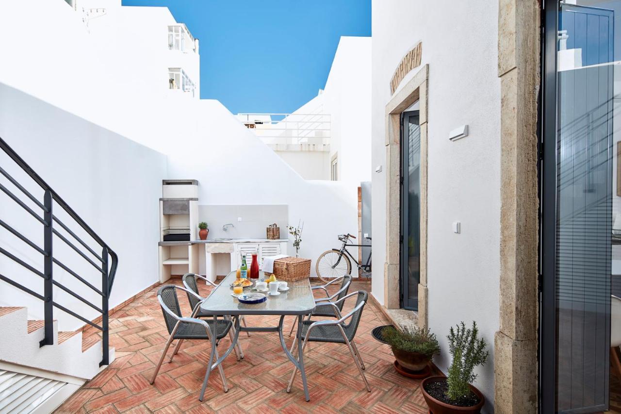 Pereiras House Of Charm - Downtown Apartment Faro Bagian luar foto